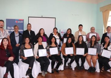 Ceremonia del curso y capacitación ‘Gastronomía internacional y tradicional chilena’