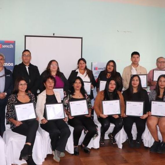 Ceremonia del curso y capacitación ‘Gastronomía internacional y tradicional chilena’