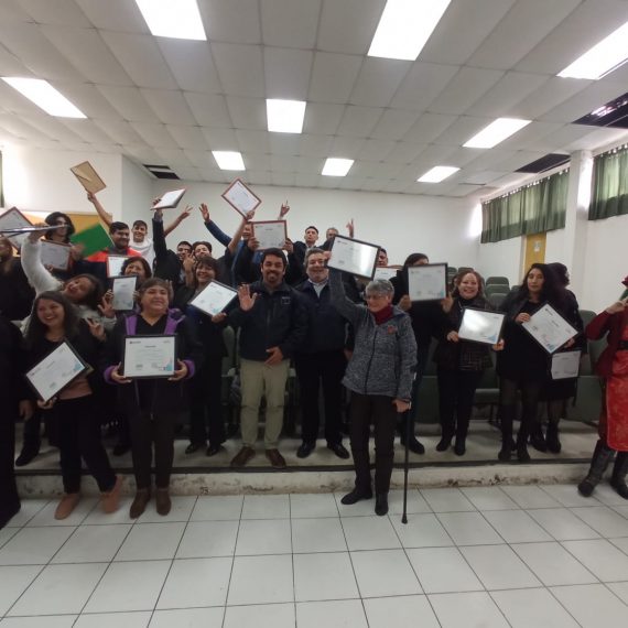 Ceremonia de Certificación en la comuna de Vallenar, Región de Atacama