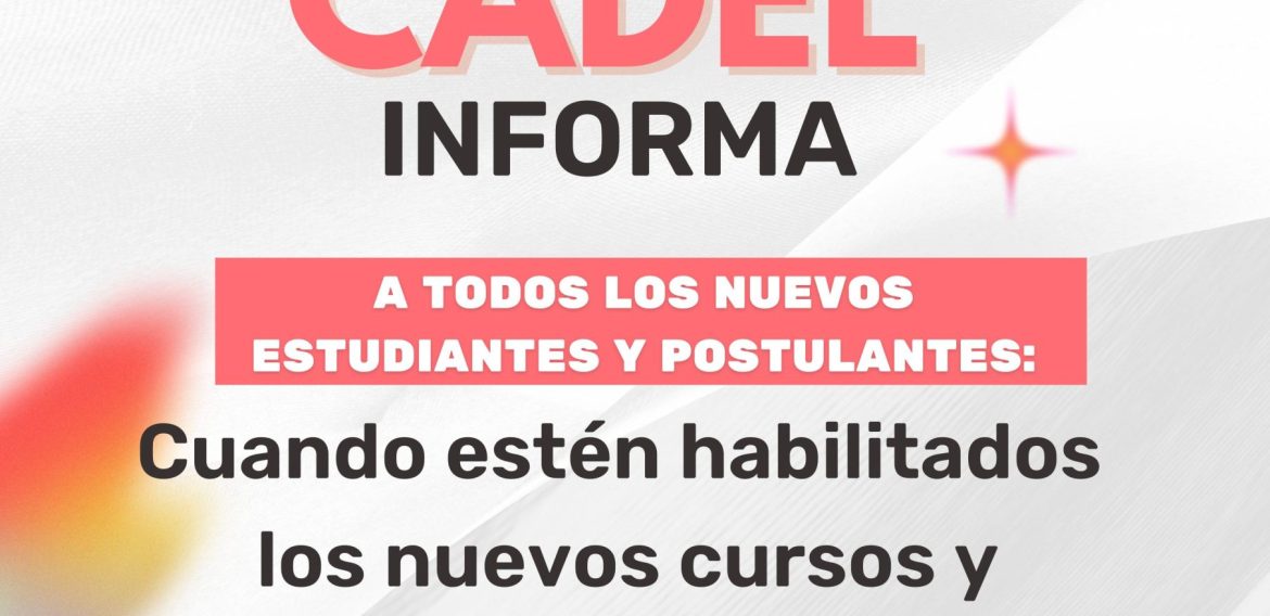 FUNDACION CADEL INFORMA